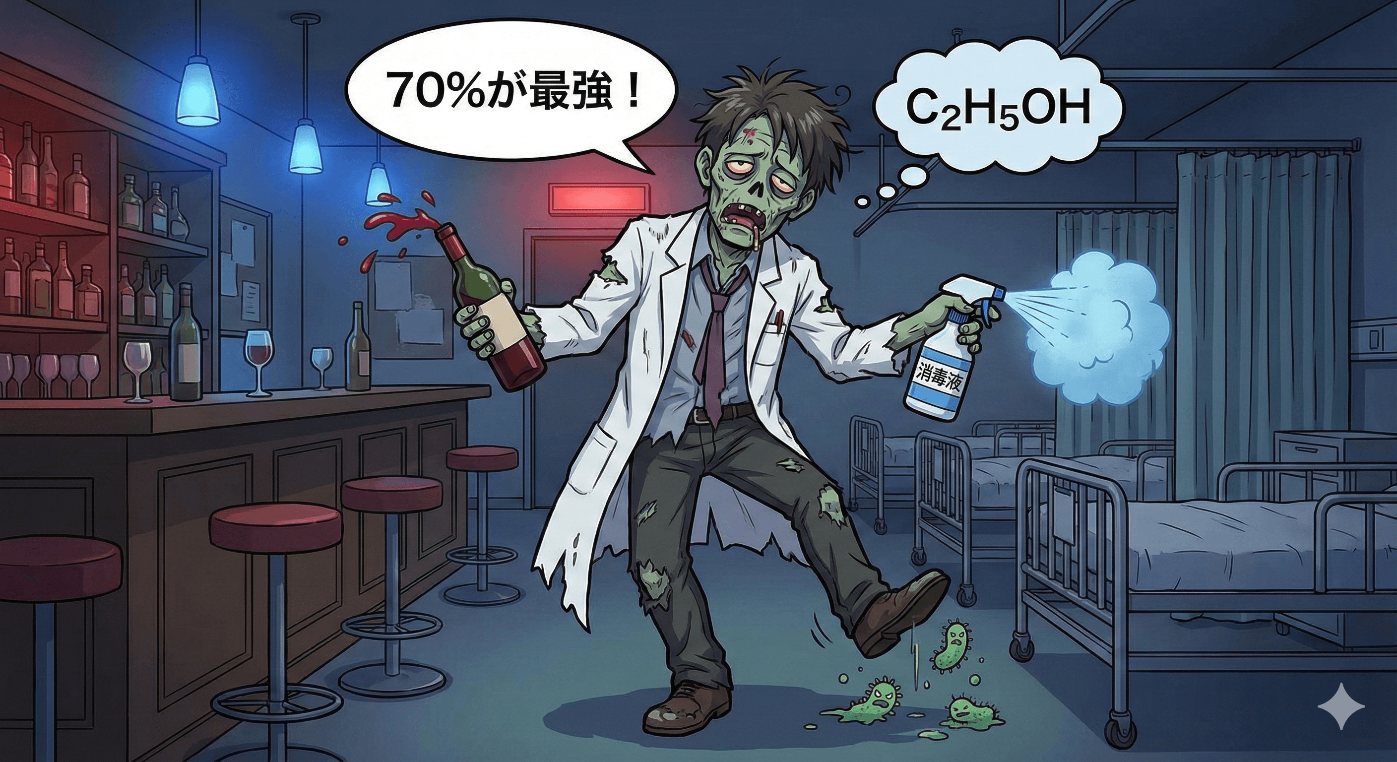 エタノール《潔癖の酔い手》