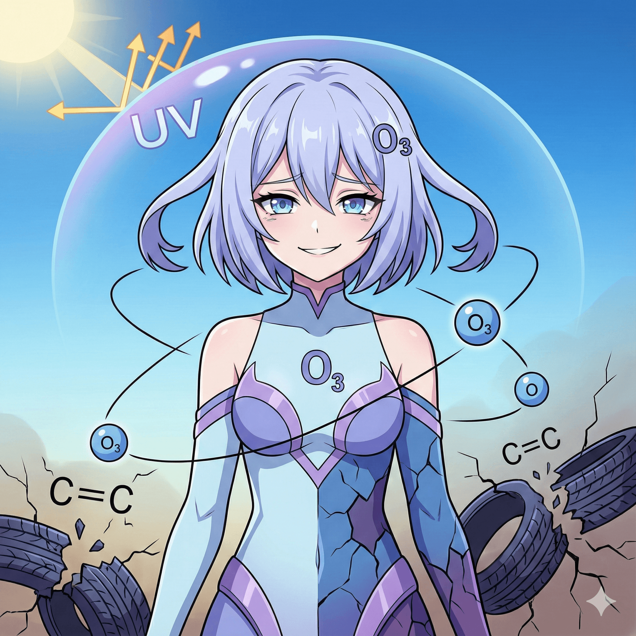 オゾン《蒼い分解者》