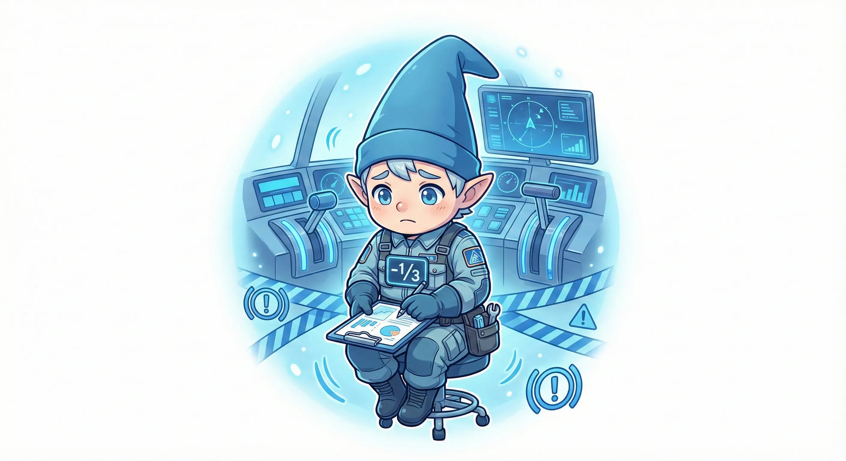 Blue-Hat Gnome character art